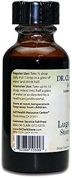 Stomach Saver from Dr. Clark Store, Contains Lugols Iodine 2% Granular Iodine - 1 fl. Oz with a Dropper and Cone Cap for Traveling