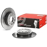 Brembo 08.8868.11 UV Coated solid Rear Brake Rotor ACURA OE# 42510SEPA00