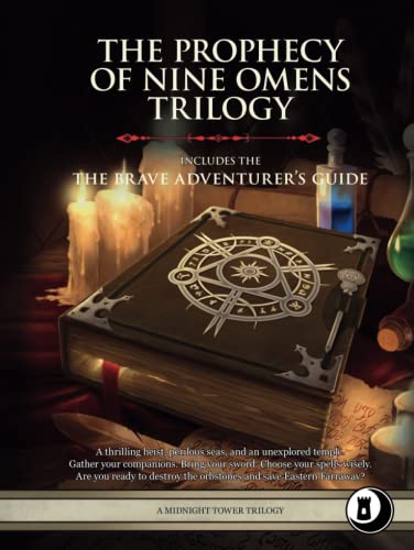 Image of The Prophecy of Nine Omens Trilogy: Level 10-12 Adventures and Compendium (Midnight Tower 5e Adventures)
