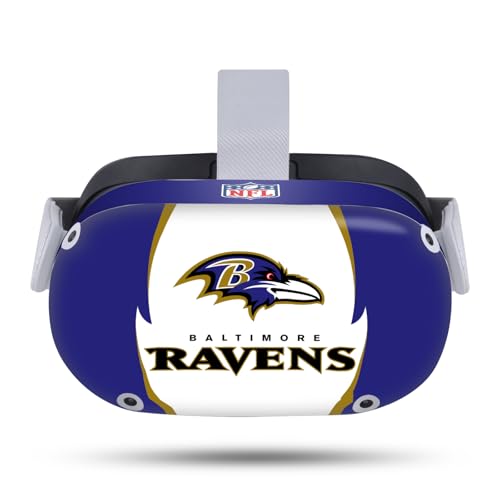 Vinyle Autocollant Meta Quest 2 NFL Baltimore Ravens Peau de Protection Casque VR