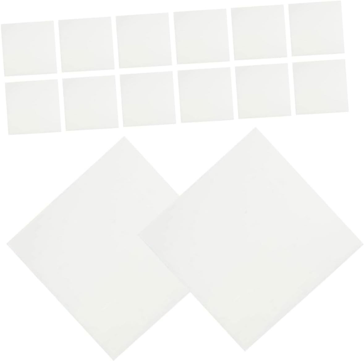 100pcs Disposable Bird Cage Liner Mats Absorbent Paper Urine Pads for Parrots and Cockatiels Thick Cage Bottom Tray Easy to Use and Clean