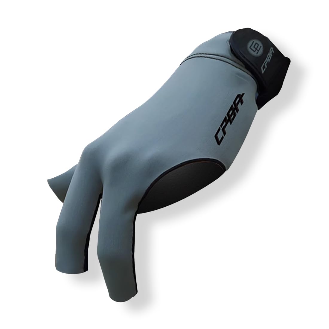 CPBA Billiards Glove 3 Finger Pool Glove for Left Hand, Durable Double Stitched, Snooker Cue Sport Glove Popular Sizes for Men & Women