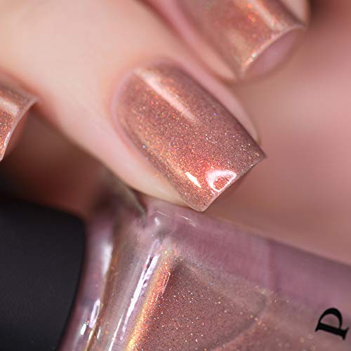 Image of ILNP Quicksand - Refined Warm Taupe Holographic Nail Polish