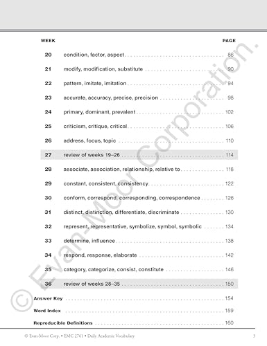 Daily Academic Vocabulary, Grade 5 Teacher Edition - Image 3