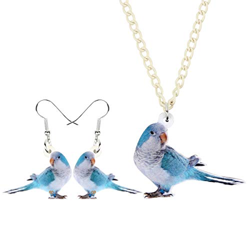 Pendientes y collar de acrílico DUOWEI ideales para looks de diario y salidas de tarde