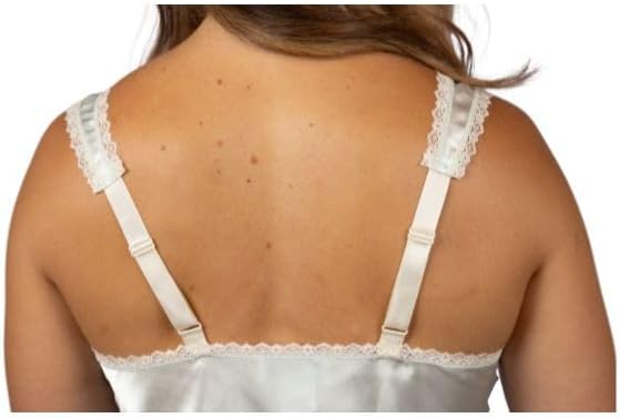 Shadowline womens Shadowline Women's Rochelle Satin Full Slip With Adjustable Straps - Image 3