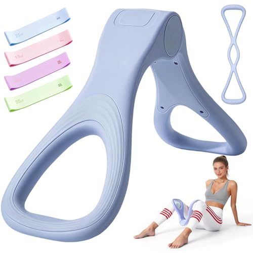 Brobantle Home Pilates Essential Kit for Women, Pilates Equipment Set with Pelvic Floor Trainer, Resistance Bands for Beginners Home Workouts Blue by Brobantle - Used condition - US$17.65