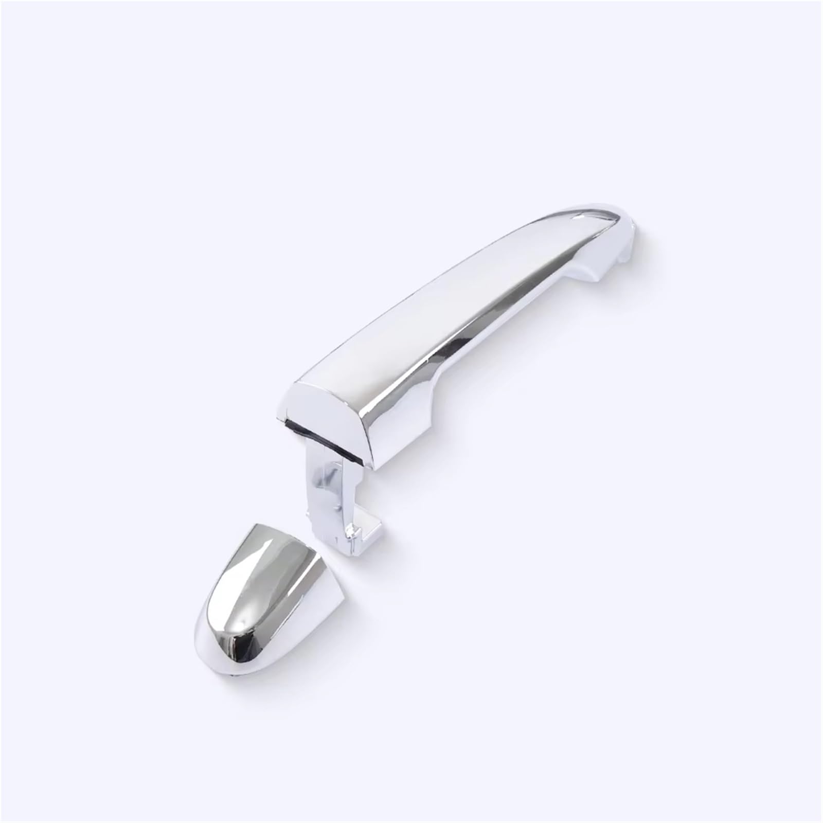ZJYZYQ Car Sliding Outer Door Handle for Kia for Carens 2007-2012 Chrome Outside Exterior Door Handle(Rear Left)