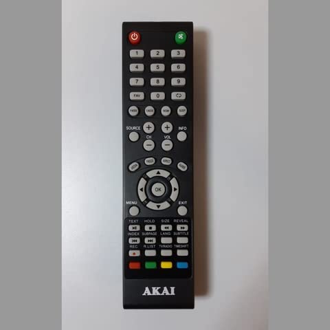 AKOR - Télécommande d'origine pour télévision AKAI AK43M1433_TEL. Neuve. - - - AKOR -