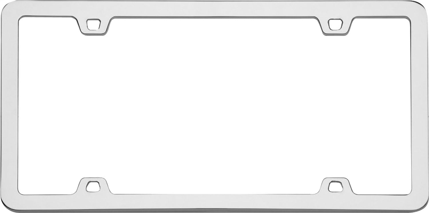 Cruiser Accessories 15030 Neo License Plate Frame, Chrome