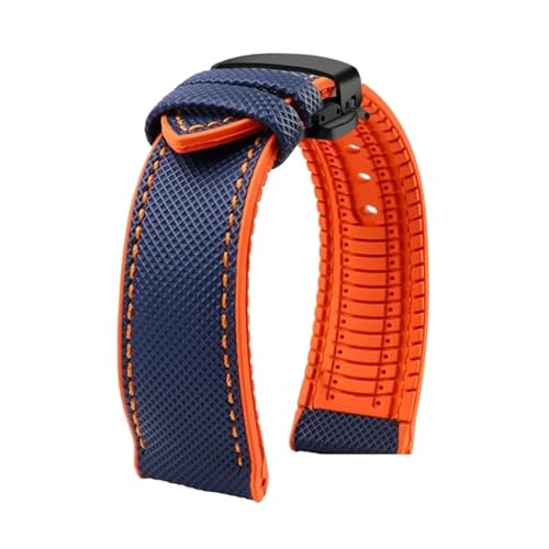 uCgO IK IWC }[NΉ iC CG[ o[{g EHb`Xgbv 20mm 22mm 23 24mm Xgbv Y h Xgoh EHb`oh(Blue Orange BlackB,22mm)