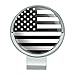 GRAPHICS & MORE Subdued American USA Flag Black White Military Tactical Golf Hat Clip with Magnetic Ball Marker
