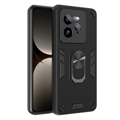 Image of NDCOM for Realme GT 7 Pro Back Cover Case | Slim Protective Realme GT 7 Pro Cover | Shockproof Ring Holder Case