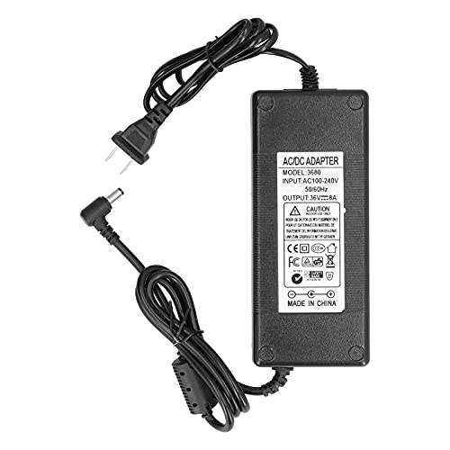 Image of DC36V 8a Power Supply Adapter AC100-240V to DC 36V Transformers Switching Charger Distribution Control Equipment for LED Lighting,Instrumentation, Refrigerators(US Plug)