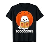 booooooks shirt boo read books halloween maglietta