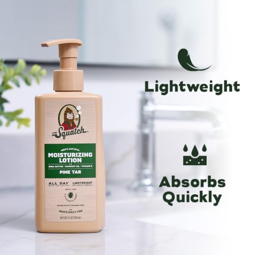 Dr. Squatch Natural Hand and Body Lotion for Men (10 fl oz, 2-Pack) - image 3