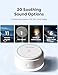 Momcozy Sound Machine for Baby | Portable White Noise Sound Machine for Sleep Rechargeable | 20 Sleep Sounds White Noise Machine with Nursery Night Light | Travel Sleep Sound Machine Battery Based