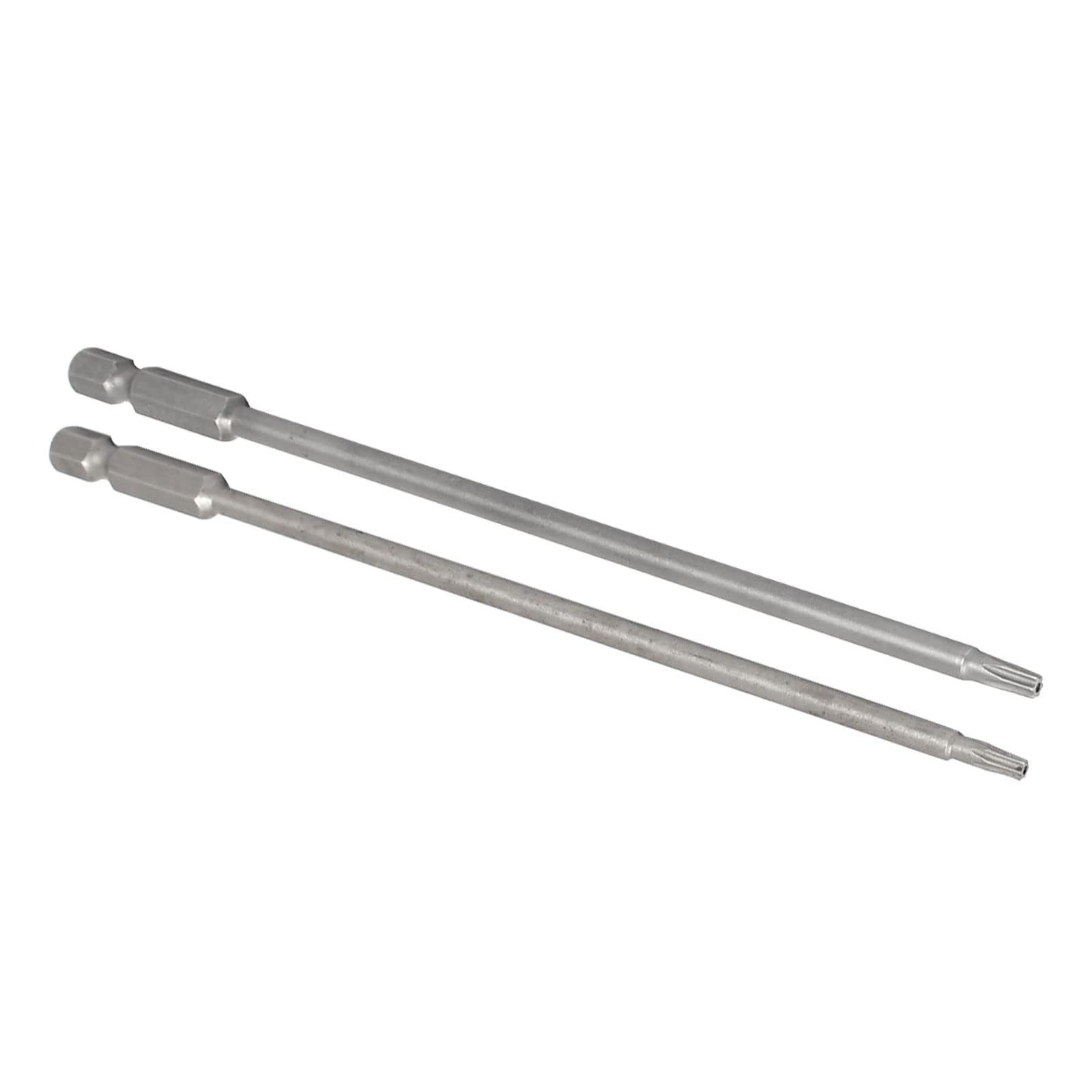 Evita tornillos perdidos con puntas Torx magnéticas T10 y T15 extra largas de 150 mm