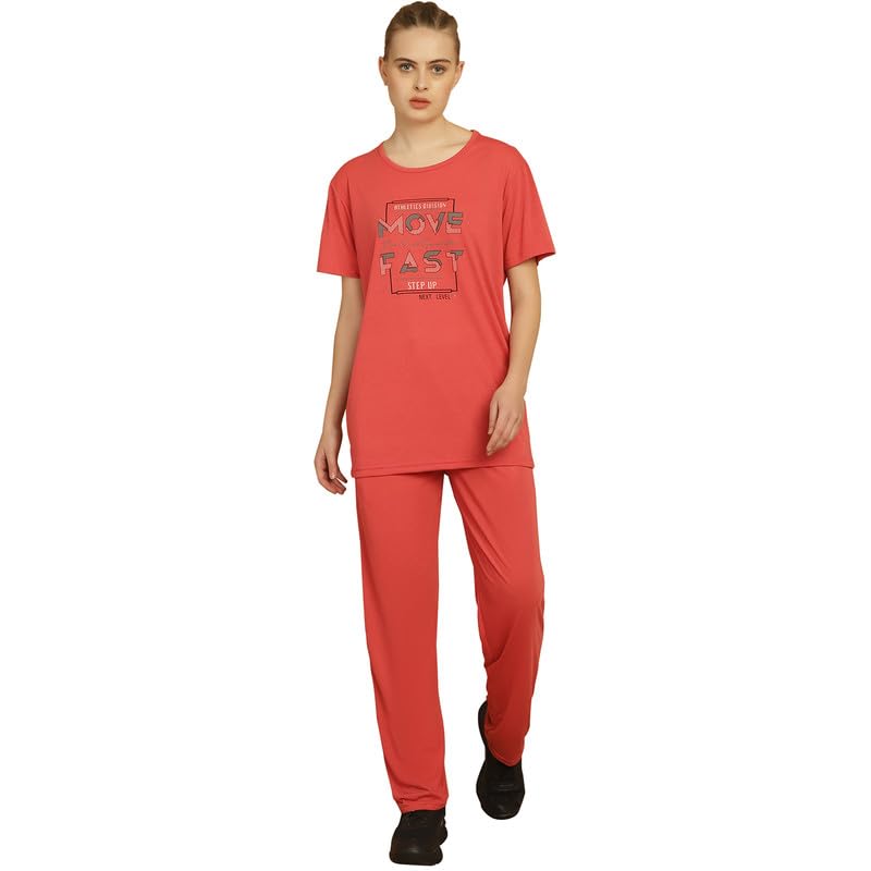 Image of Mack Jonney Cotton Printed CO-ORD Set Tracksuit for WOMEN
