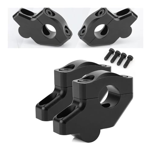 Elevadores de manillar motocicleta 28 mm negro para CB500X CB500F 2019 2