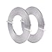 BENECREAT 10m Filo Piatto di Alluminio 3mm di Larghezza Accessori per Gioielli in Metallo Argento per Artigianato Artigianale 5m / Rotolo