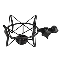 【Widely Compatible】Professional metal microphone shock mount clip replacement is suitable for Neumann TLM103 TLM193 TLM127 TLM170 MK4. This mic holder can isolate studio condenser mics from most physical vibration, floor, and stand noise effectively,...
