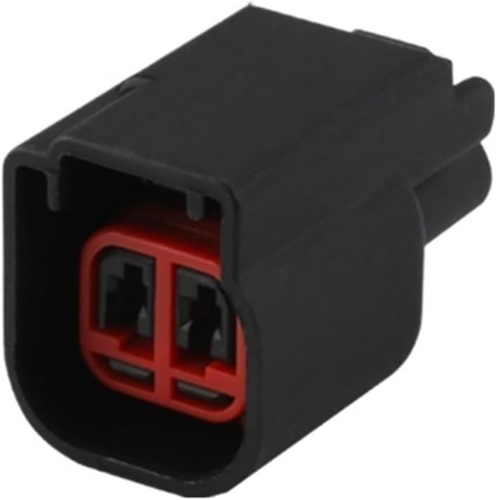 1/5/10/20/50/Sets 2 Pin Automotive Waterproof Wiring Plug EV6 Electrical Male Female Black Connector DJ7023H-1.5-21(2p female male,10 SETS_2P)