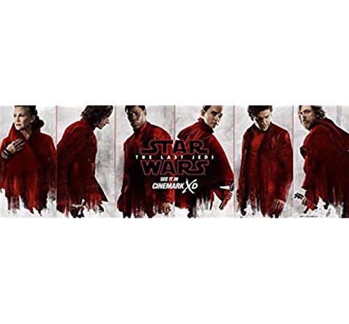 STAR WARS The Last Jedi 23.5" x 7.5" Original Promo Movie Mini Poster by Cinemark XD