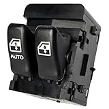 SWITCHDOCTOR Window Master Switch for 1997-2005 Chevrolet Venture, Pontiac Montana and 1997-2004 Oldsmobile Silhouette (Black Buttons)