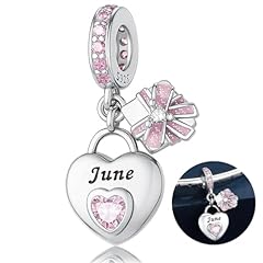 June Dangle Birthstone Charms