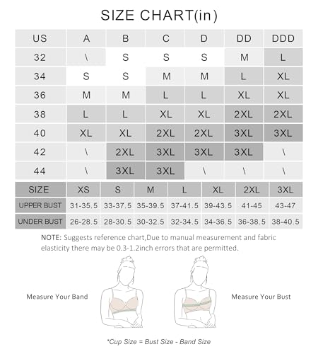 DEANGELMON Women's Seamless Bras No Underwire Comfort Bralettes Push Up Bras Wireless Scalloped Full Coverage Everyday Bra - Image 7
