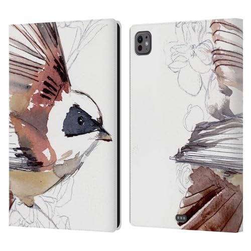 Coque iPad Pro 11 2024 Mai Autumn Étui Cuir Premium Oiseaux