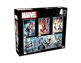 Buffalo Games - Marvel - 4 X 1 Multipack - Spider-Man - Multi-Piece Jigsaw Puzzles for Adults - Challenging Puzzle Perfect for Game Nights - Finished Size Varies