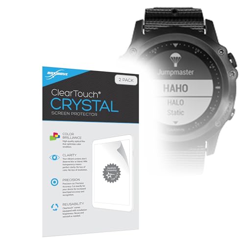 Film anti-rayures Garmin Tactix Bravo BoxWave protection écran pour éliminer les traces de choc