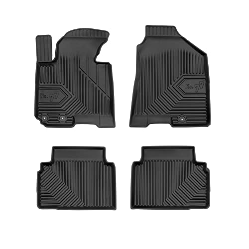 Tapis de sol Hyundai ix35 et Tucson II FROGUM sur mesure en TPE noir