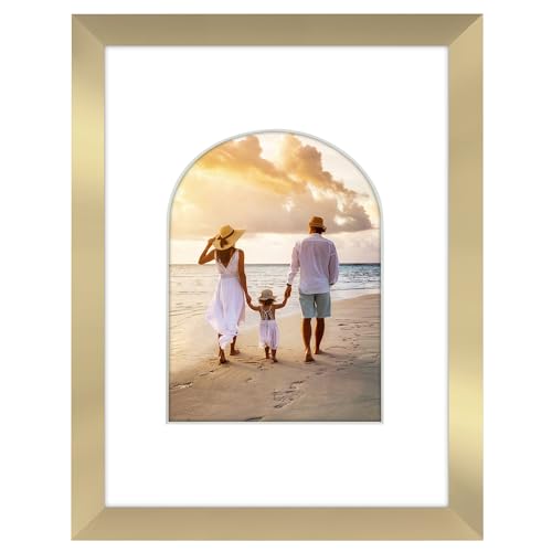 Americanflat 6x8 Picture Frame - Engineered Wood - Gold