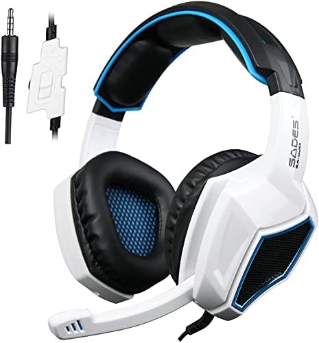 قیمت و خرید [Xbox One، PS4 Stereo Gaming Headset] هدفون مخصوص بازی SUPSOO  G820 برای کنترل جدید Xbox One ، PS4 Controller ، 3.5 میلی متر از طریق سر و  صدای گوش