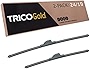 TRICO Gold® 24 & 19 Inch Pack of 2 Automotive Replacement Windshield Wiper Blades for My Car (18-2419), Easy DIY Install & Superior Road Visibility