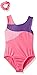 Jacques Moret Little Girls' Gymnastics Printed Leotard, Pink Combo, S