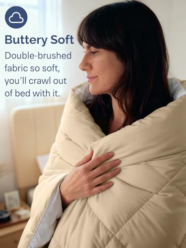 Image of CGK Unlimited Comforter Cream /Antique White Queen
