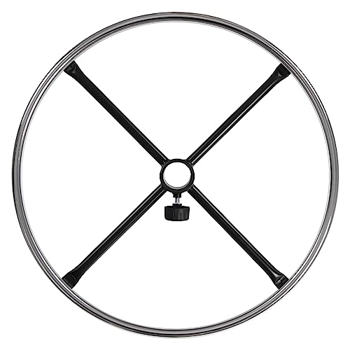 Image of BOLISS Enlarged Office Drafting Chair Foot Ring, for Home and Office Chairs, 350lb Weight Capacity - Plated