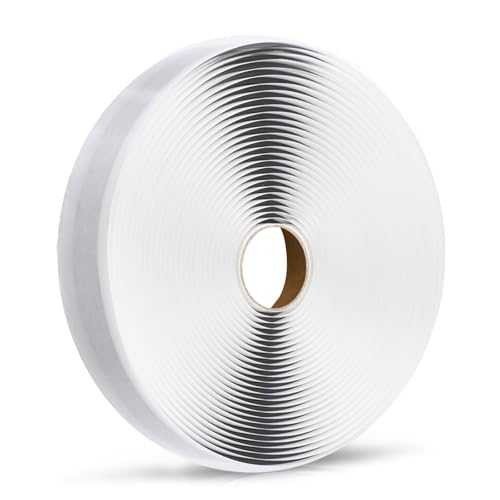 LLPT White Butyl Tape 1/2" x 33ft for RV, Roof, Boat Sealing