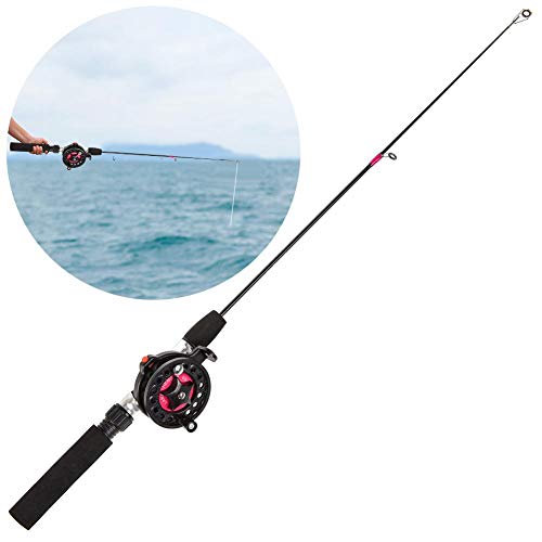 Chengstore Teleskop-Angelruten-Kit, Teleskop-Angelrute Einziehbare Angelruten, Angelrutenfaser Teleskop-Angelrute Meer Salzwasser Süßwasser Für Wandern, Reisen, Outdoor, Angeln, Camping Cover