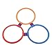 Pinsofy Multi-Colored Hopscotch Rings Game Set, Jumping Rings Game, Good Flexibility for Outdoor Use Indoor Use