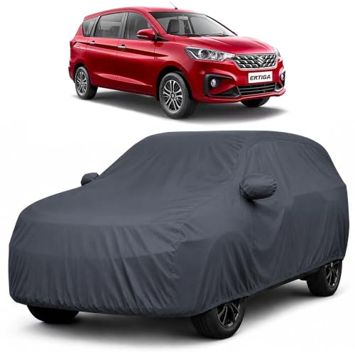 Image of Autofact Premium Car Cover for Ertiga 2019-2024 | All Weather Waterproof Full Body Car Cover | Light-Weight Triple-Stitched Outdoor Shield with UV Protection, Dustproof & Heat-Resistant