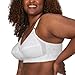 PLAYTEX Womens 18 Hour Sensational Support Wireless Us0020 Bras, White, 38C US