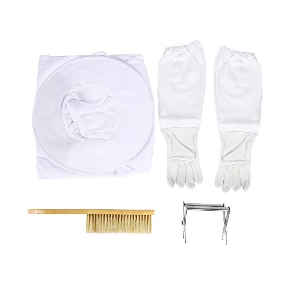 Imkerei Bienenanzug Kleidung Hut Professionelle Schutzkleidung für Imker Imkerjacke Einschließlich Imkerei Anzug Jacke…