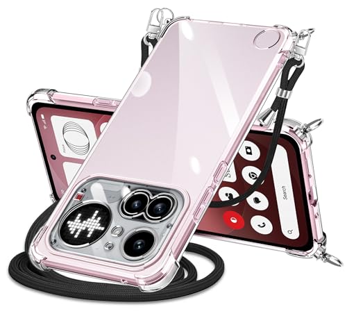 NISIILNG For Nothing Phone (4a) Pro �P�[�X �N���A �V�����_�[ nothing phone4a pro �X�}�z�P�[�X �i�b�V���O�t�H�� 4a pro �J�o�[ ���|�� �΂߂��� ��|���P�[�X ���� TPU �ϏՌ� ���^ �y