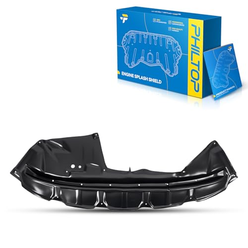 Image of PHILTOP TO1228145 Lower Engine Splash Shield Under Cover Compatible with 2004-2006 Toyota Sienna