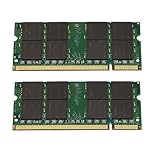 Frecuencia: 800 MHz Booso - Memoria RAM para ordenador portátil (2 GB, 800 MHz, PC2, 6400, 200 , 1,8 V, SODIMM, para memoria para ordenador portátil AMD